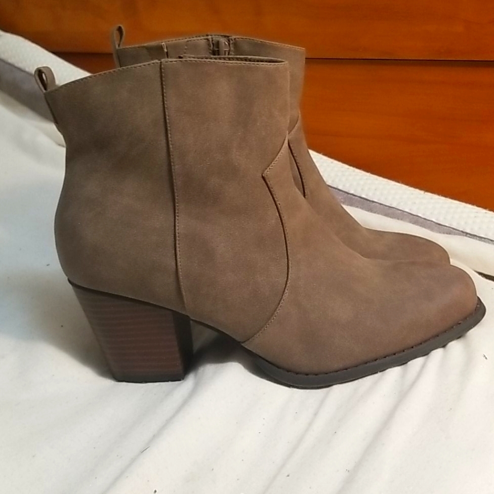 Torrid Taupe Ankle Booties BNWB